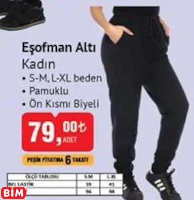 EŞOFMAN ALTI EŞOFMAN ALTI